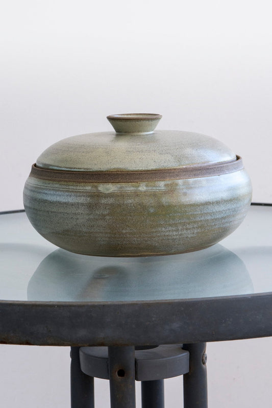 Artisan Stoneware Casserole Dish with Lid - RAMIREZ ZANOTTY- Casserole Dish