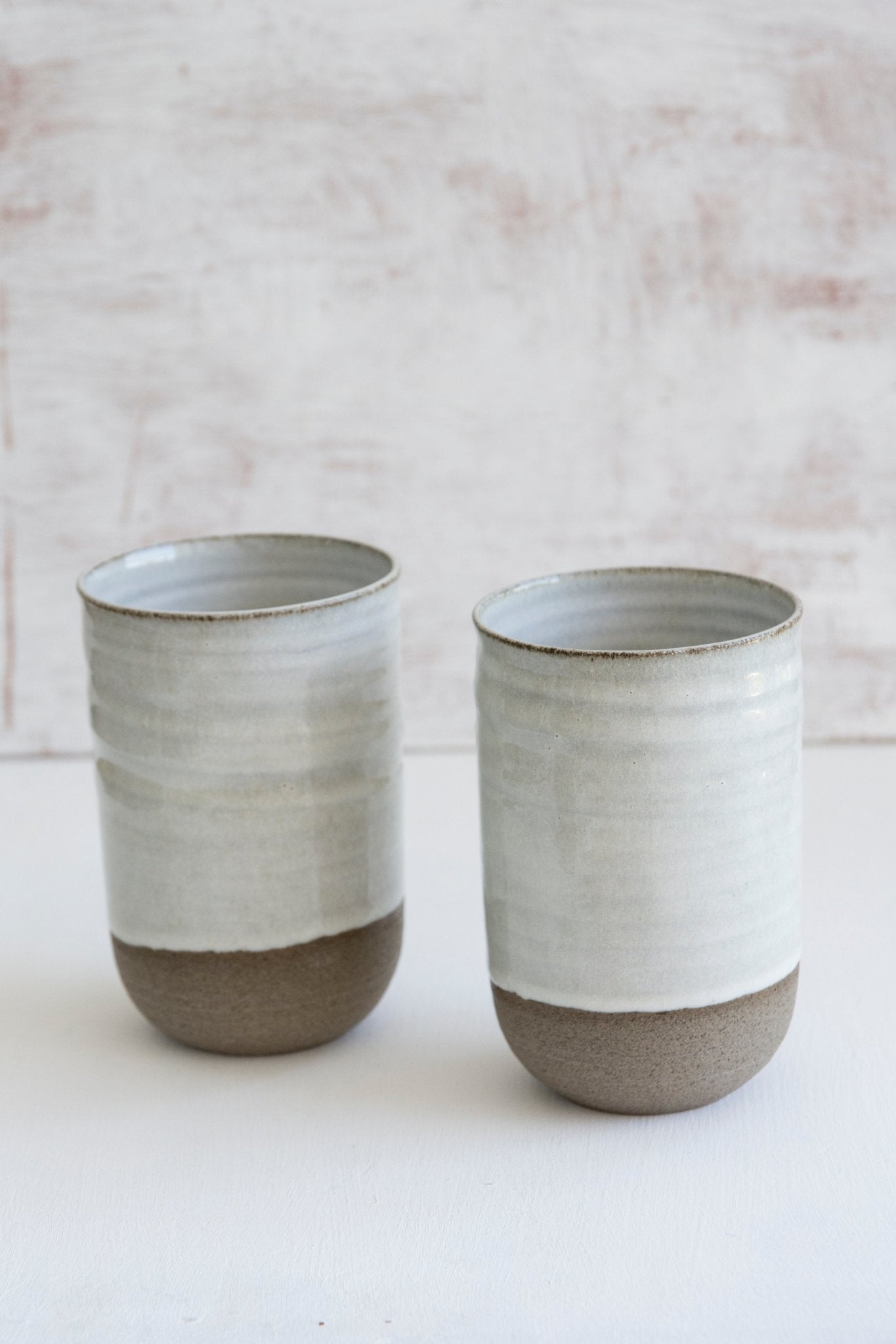 Big Ceramic Tumblers, 10 / 13.5 / 17 fl. oz - RAMIREZ ZANOTTY- Mugs and Cups