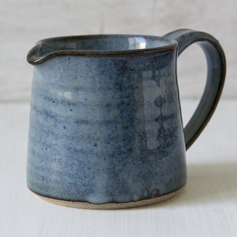 Blue Ceramic Creamer and Sugar Set - RAMIREZ ZANOTTY - Sugar Bowl set