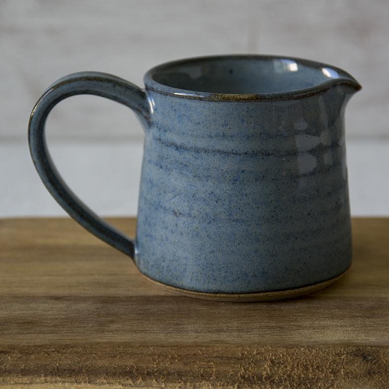 Blue Ceramic Creamer - RAMIREZ ZANOTTY - creamer
