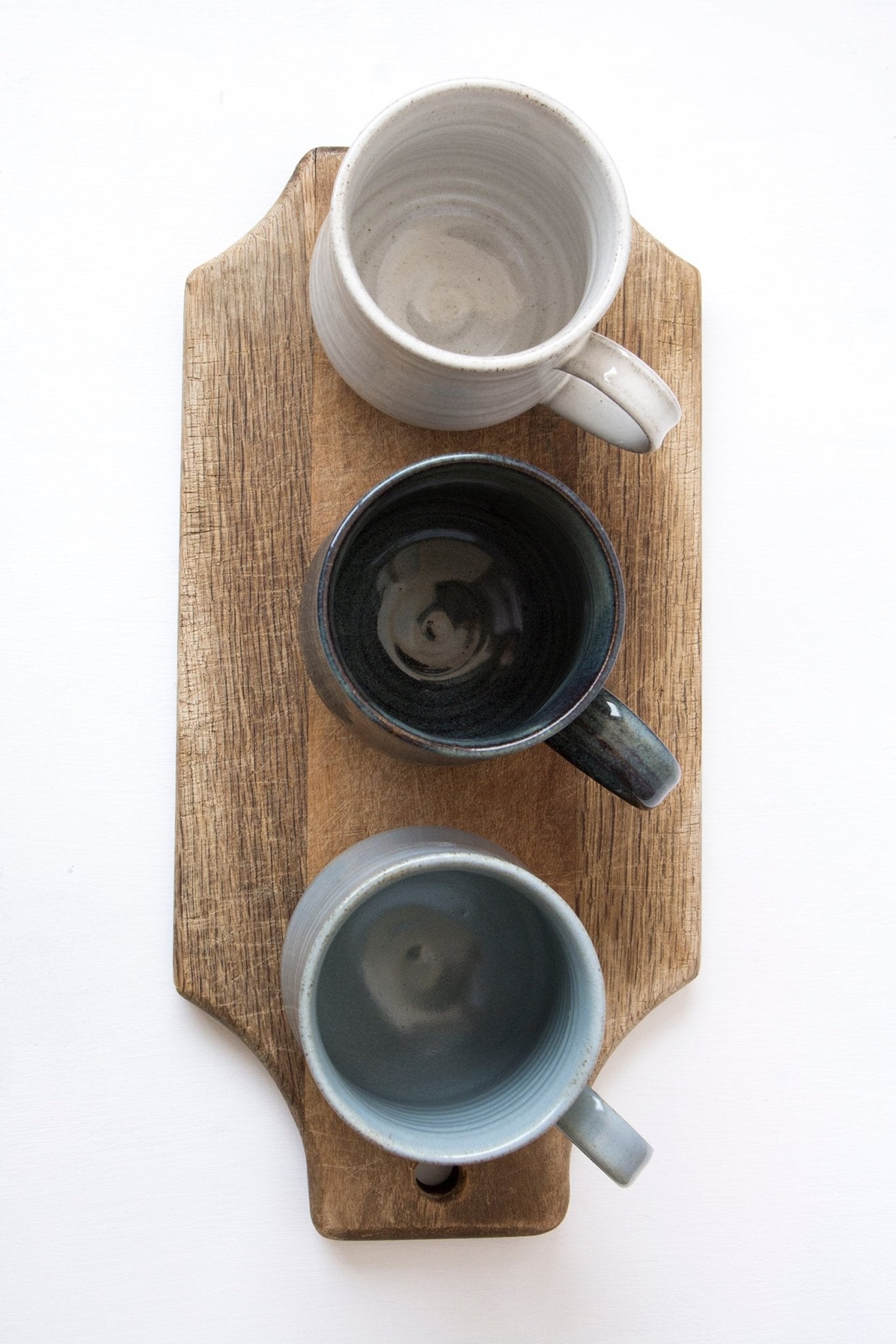 Blue Pottery Mug, 10 fl oz - RAMIREZ ZANOTTY - Mugs and Cups
