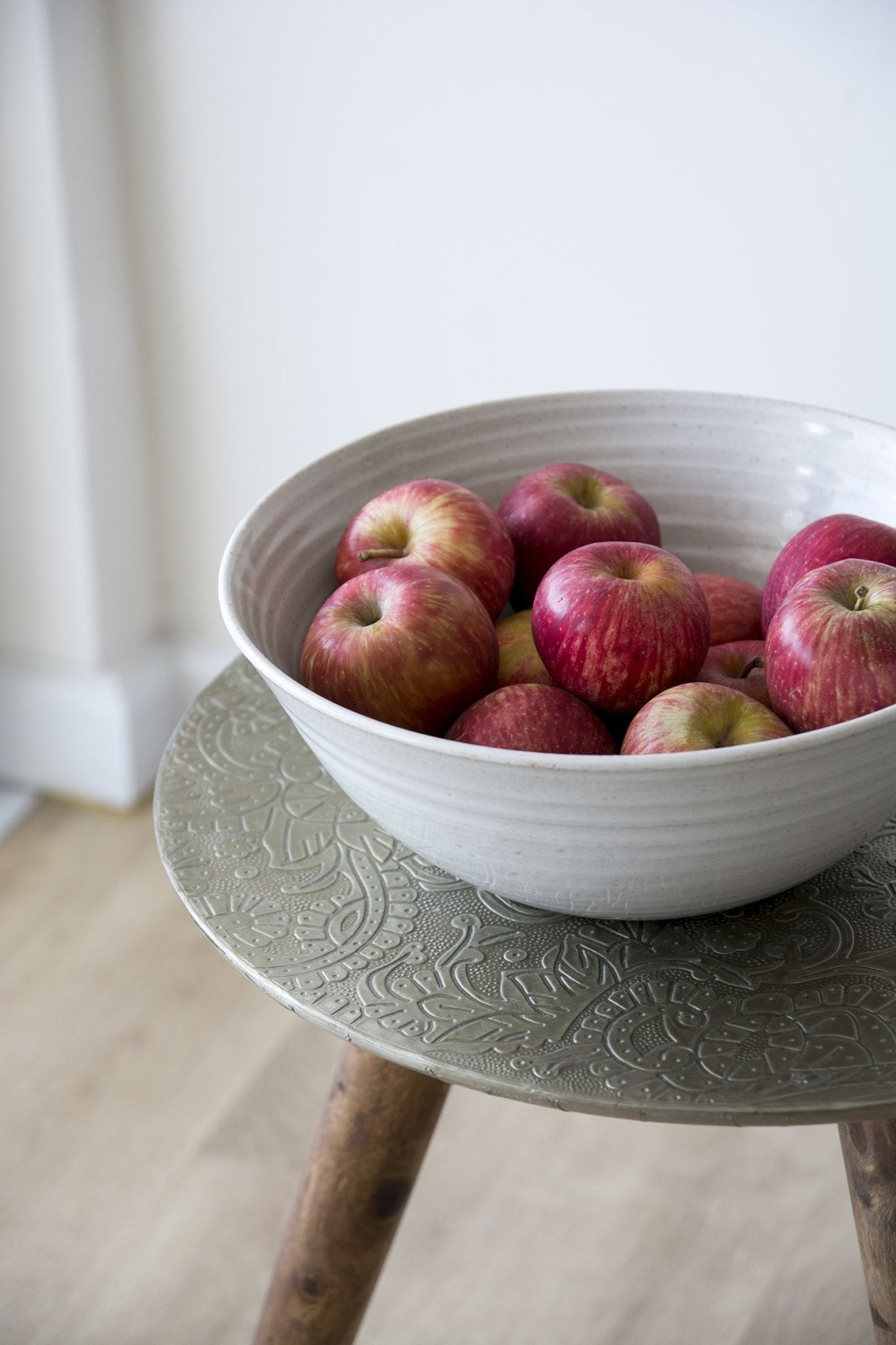 Ceramic Large Blue Salad Bowl - RAMIREZ ZANOTTY- Bowl