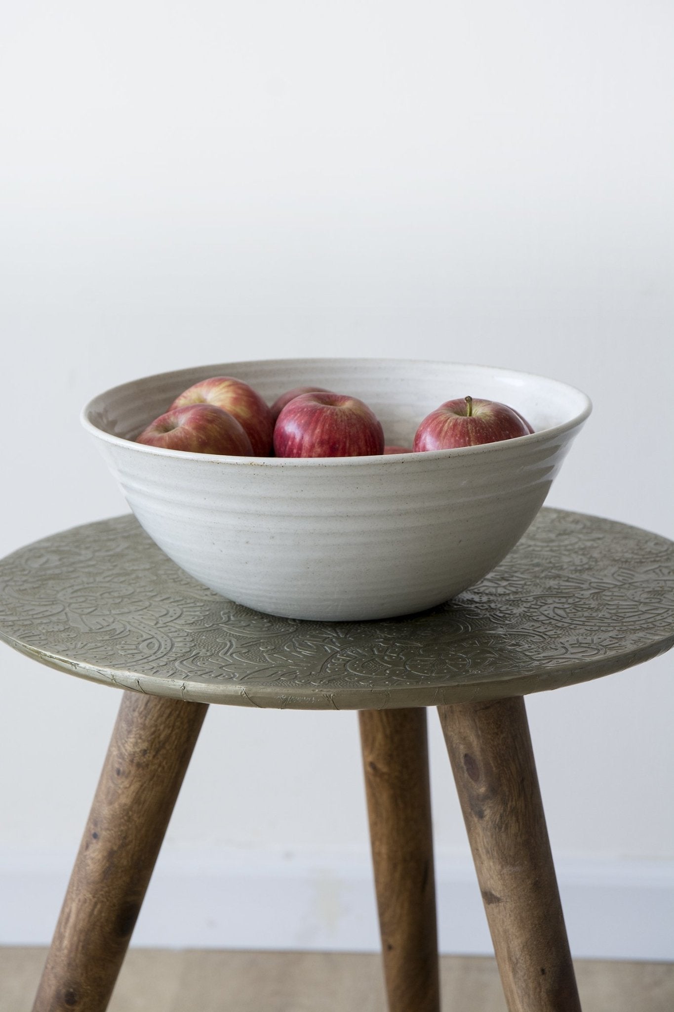 Ceramic Large Blue Salad Bowl - RAMIREZ ZANOTTY- Bowl