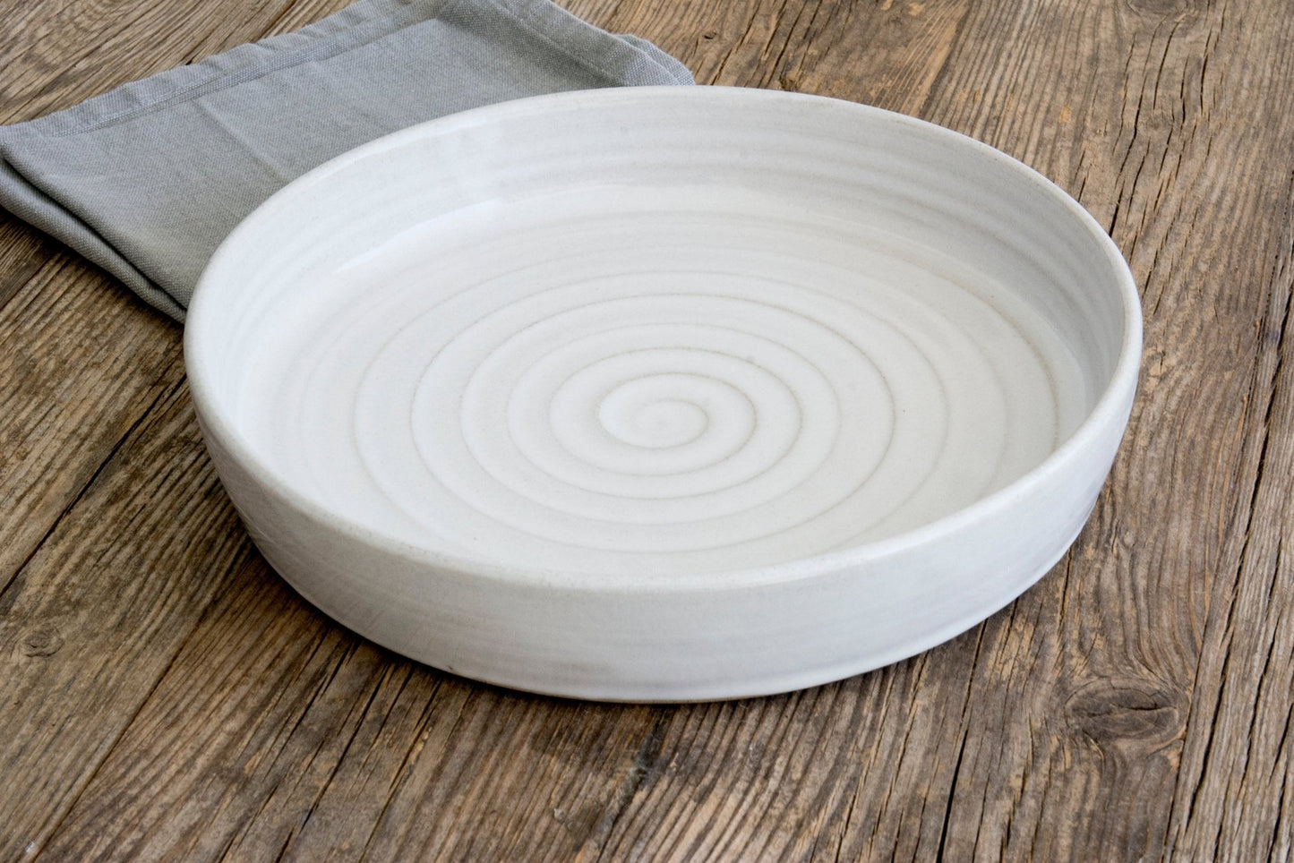 Ceramic Pie Dish - RAMIREZ ZANOTTY- baking dish