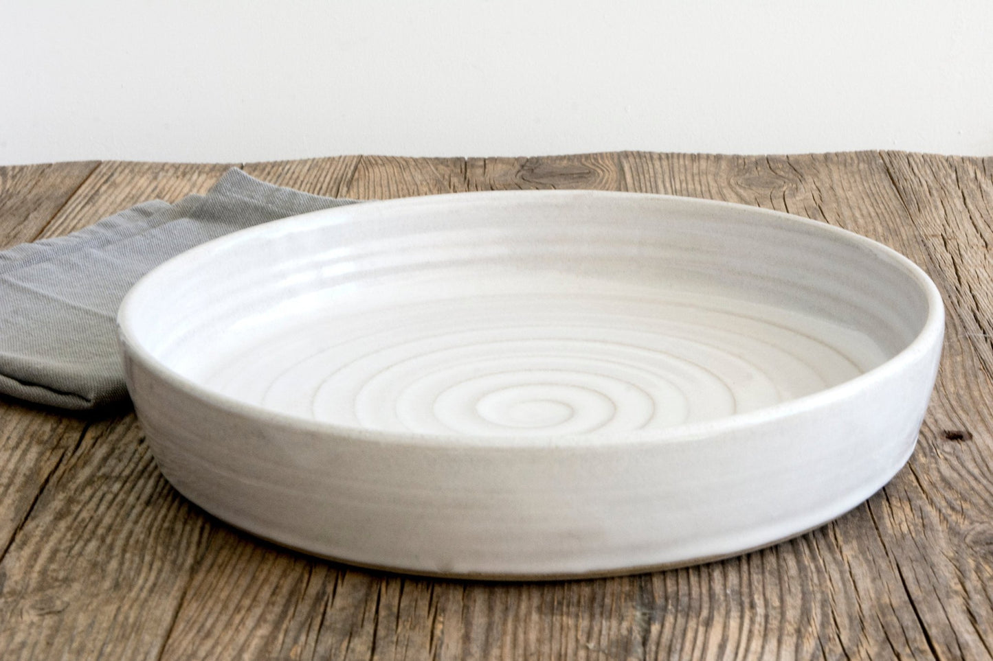 Ceramic Pie Dish - RAMIREZ ZANOTTY- baking dish