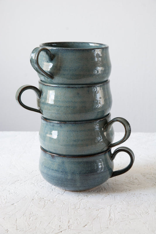 Ceramic Soup Bowl / Mug - RAMIREZ ZANOTTY- Bowl