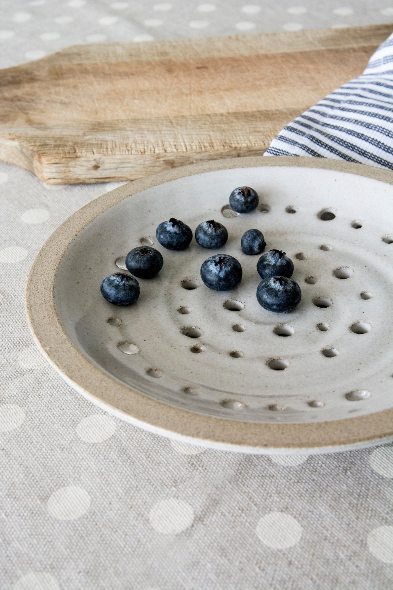 Colander Plate, Round Hole Plate - RAMIREZ ZANOTTY- Colanders & Strainers
