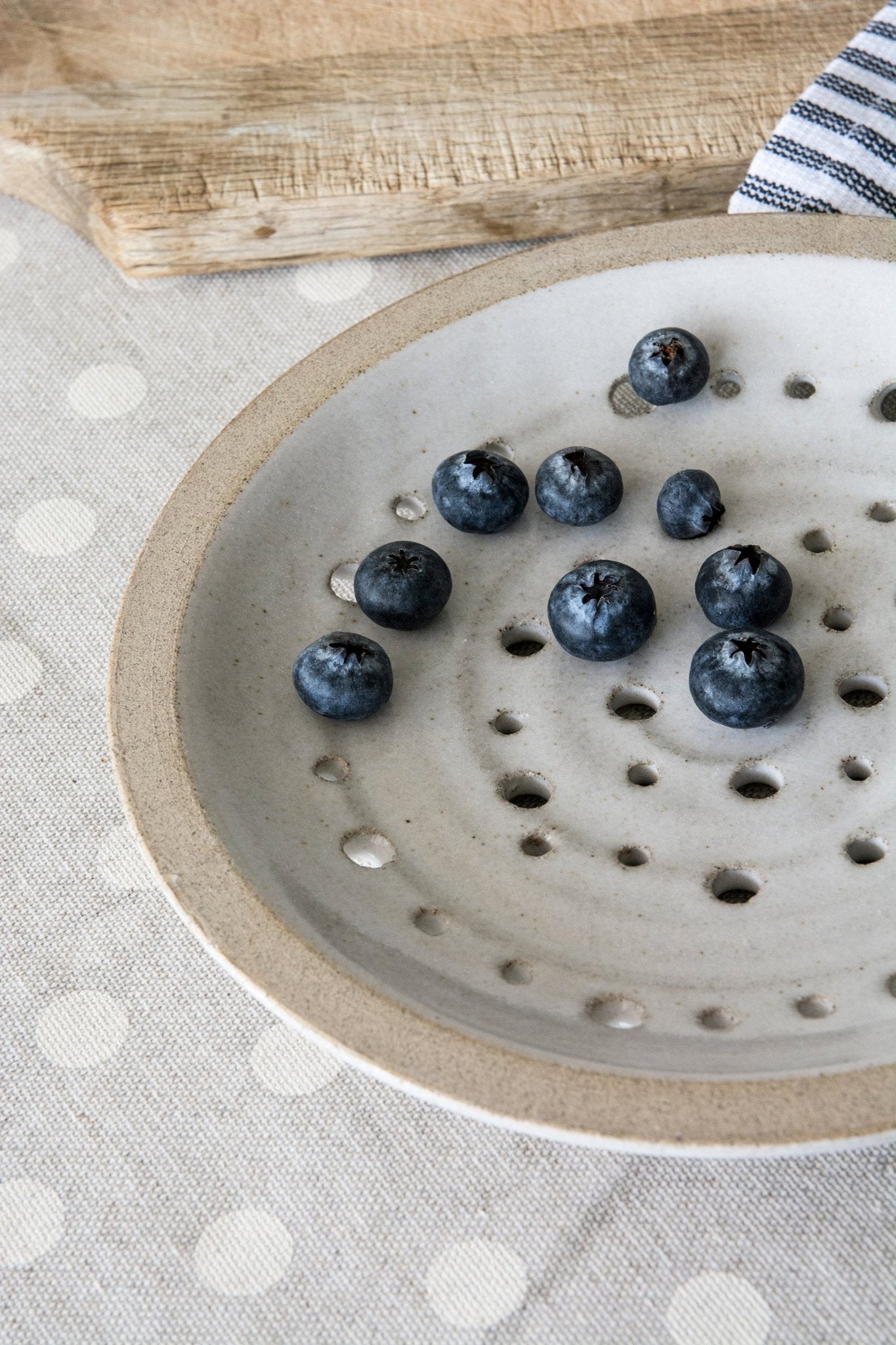Colander Plate, Round Hole Plate - RAMIREZ ZANOTTY- Colanders & Strainers