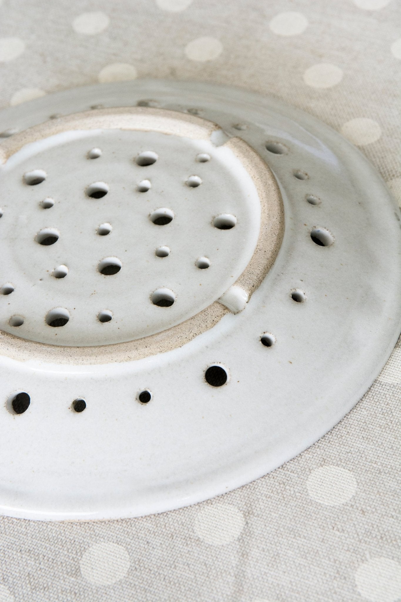 Colander Plate, Round Hole Plate - RAMIREZ ZANOTTY- Colanders & Strainers