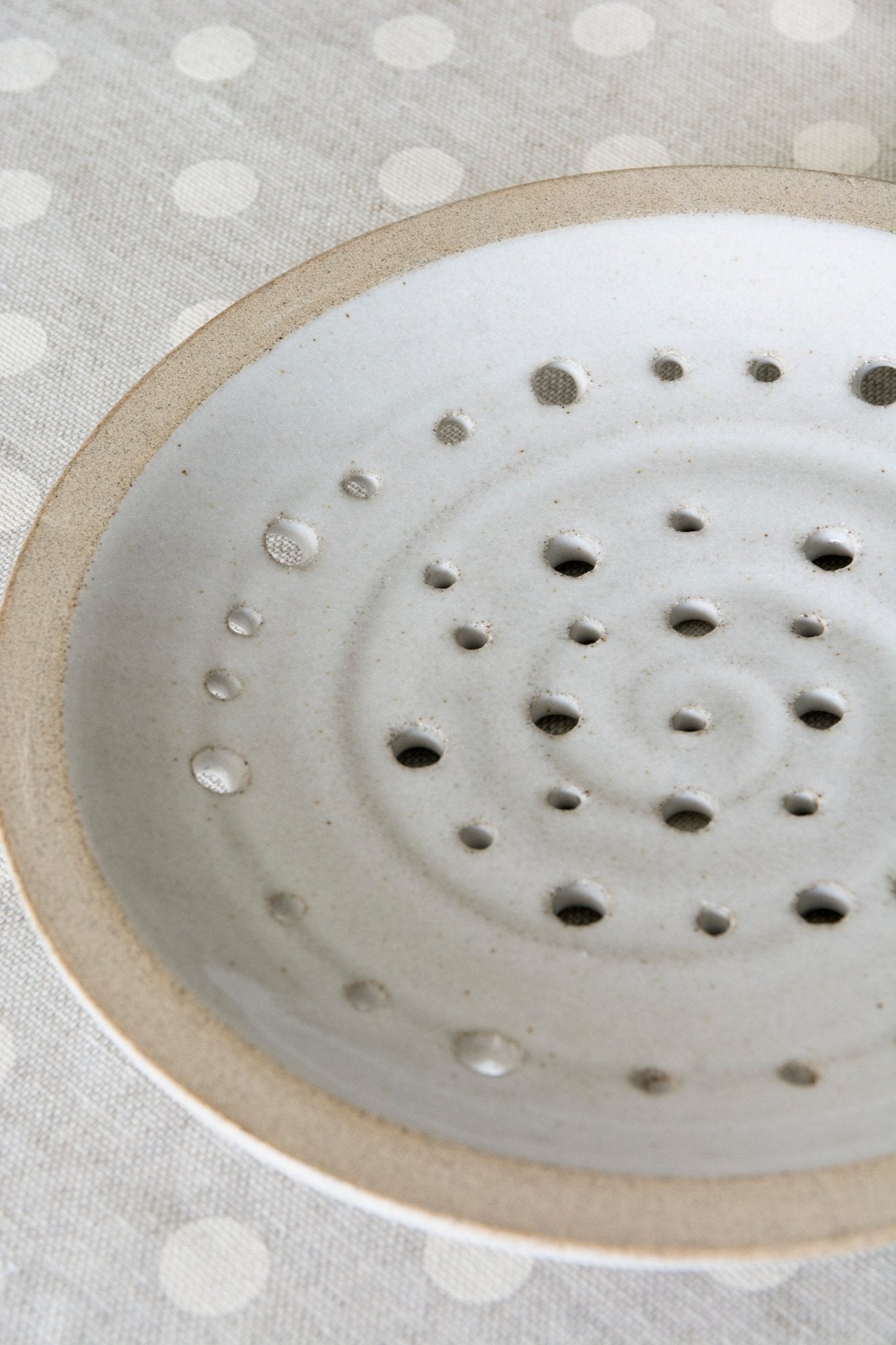 Colander Plate, Round Hole Plate - RAMIREZ ZANOTTY- Colanders & Strainers