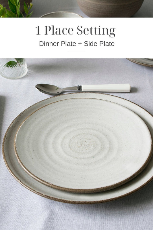 Dinnerware, Dinner Plate and Side Plate - RAMIREZ ZANOTTY - plates