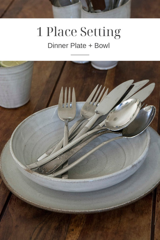Dinnerware Place Setting - RAMIREZ ZANOTTY - plates