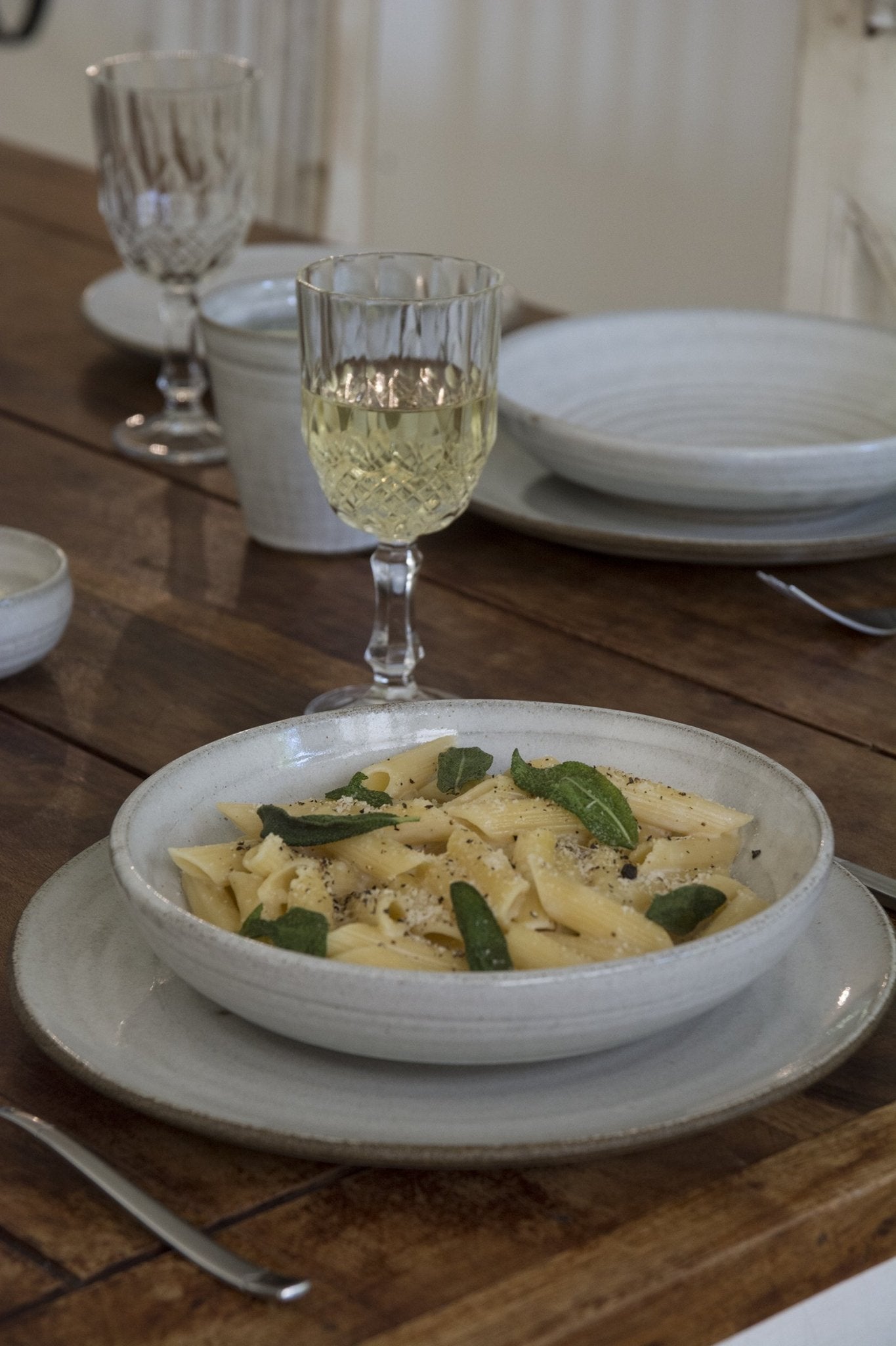 Rusty Gold Pasta Bowl - RAMIREZ ZANOTTY- Bowl