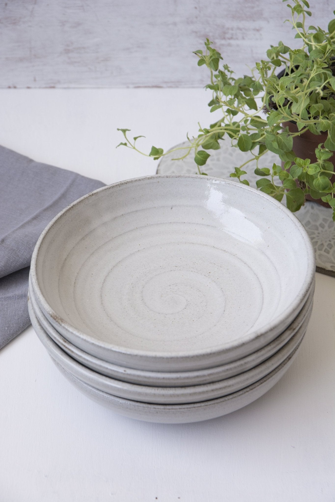 Handcrafted Ceramic Blue Bowl - RAMIREZ ZANOTTY- Bowl