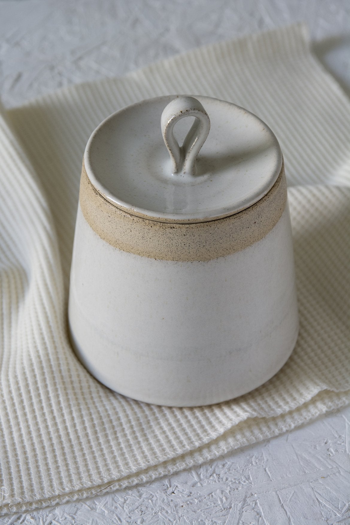 Handmade Ceramic Kitchen Canister - RAMIREZ ZANOTTY - canister