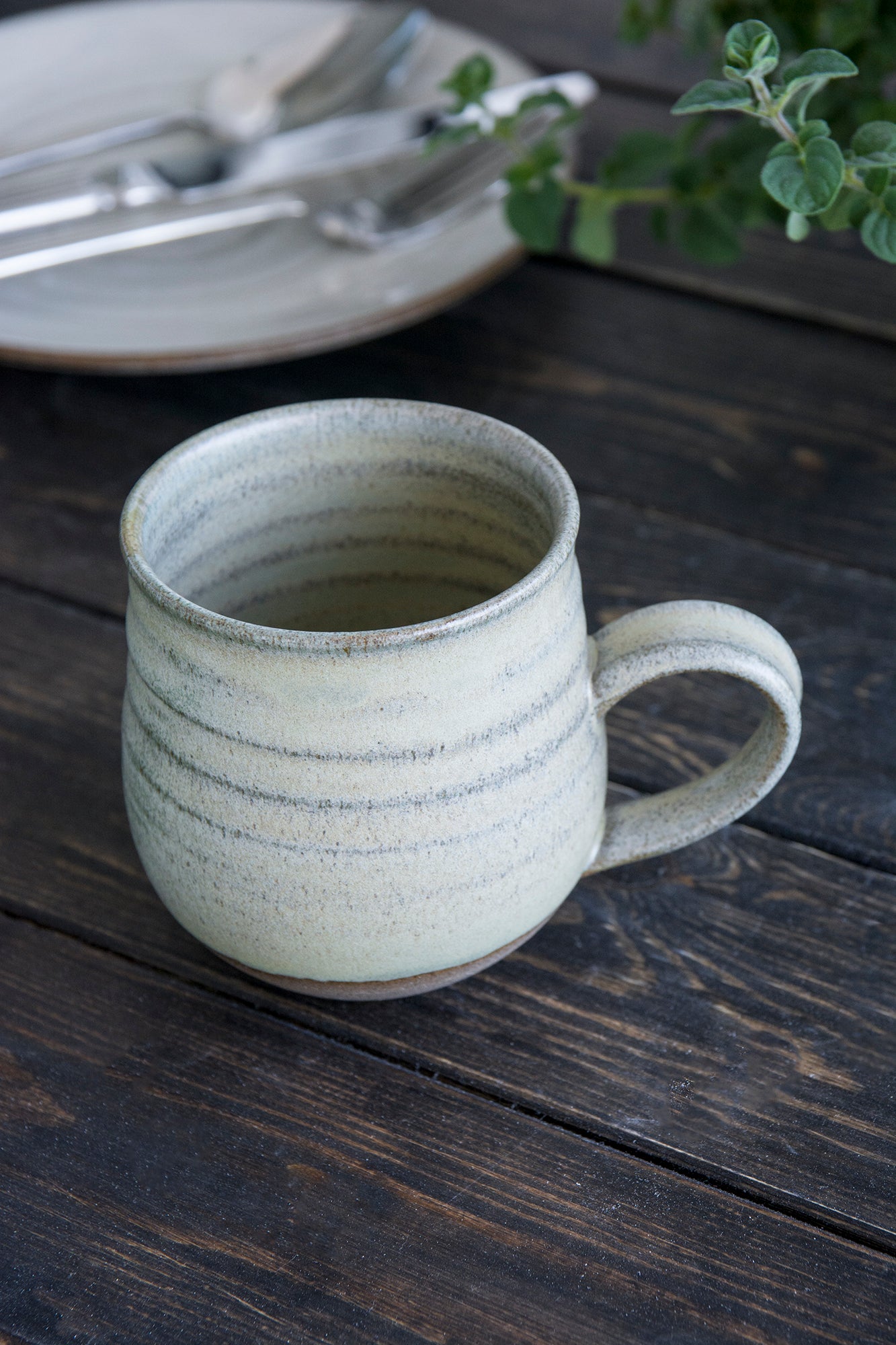 Handmade Pottery Coffee Mug - RAMIREZ ZANOTTY- Mug