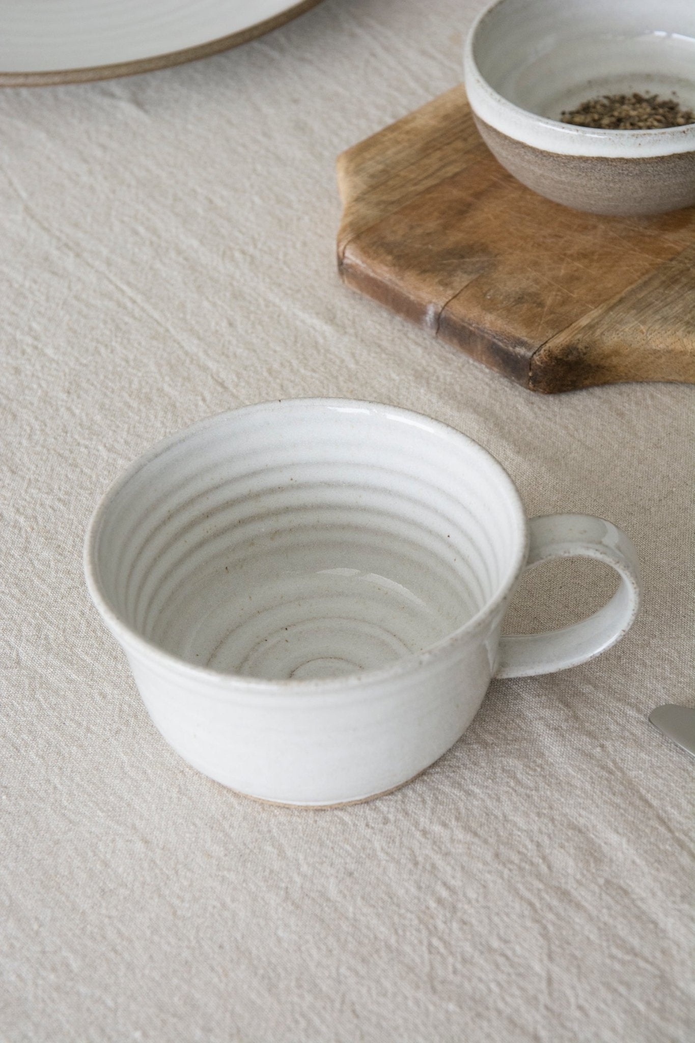 Latte Coffee Cup, Tea Mug - RAMIREZ ZANOTTY- Mug