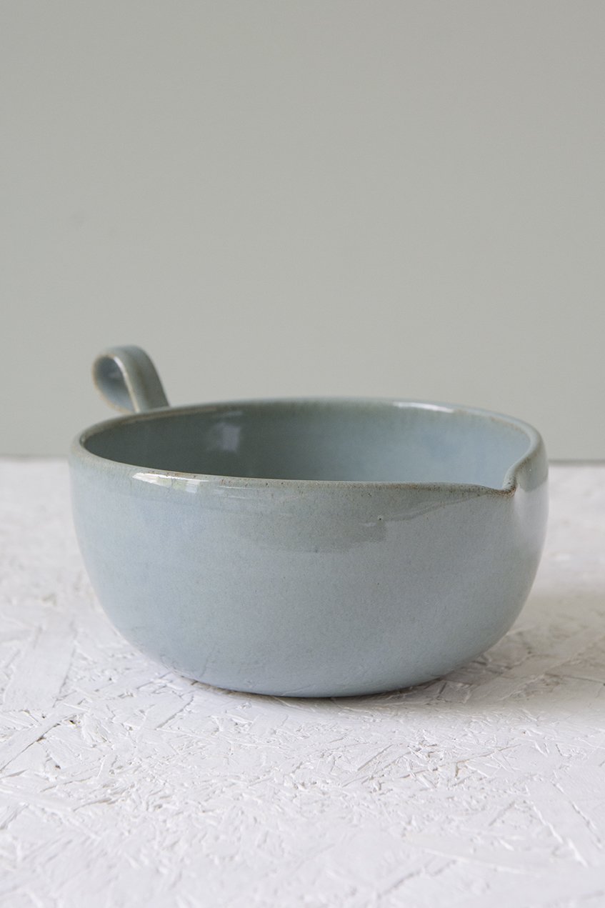 Light Blue Ceramic Batter Bowl - RAMIREZ ZANOTTY - Bowl