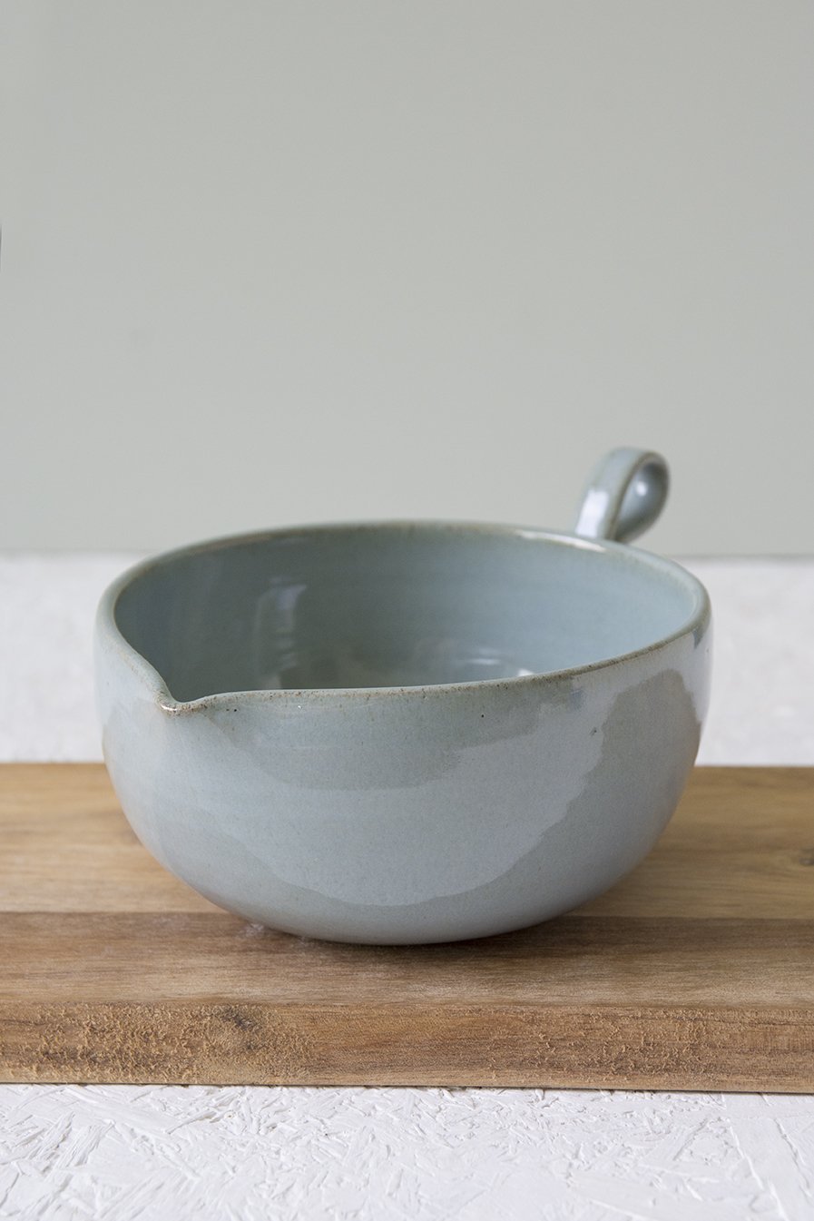 Light Blue Ceramic Batter Bowl - RAMIREZ ZANOTTY - Bowl