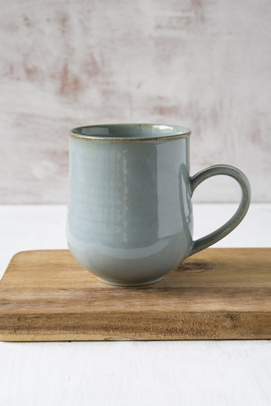 Light Blue Pottery Mug, 14 fl oz - RAMIREZ ZANOTTY - Mug