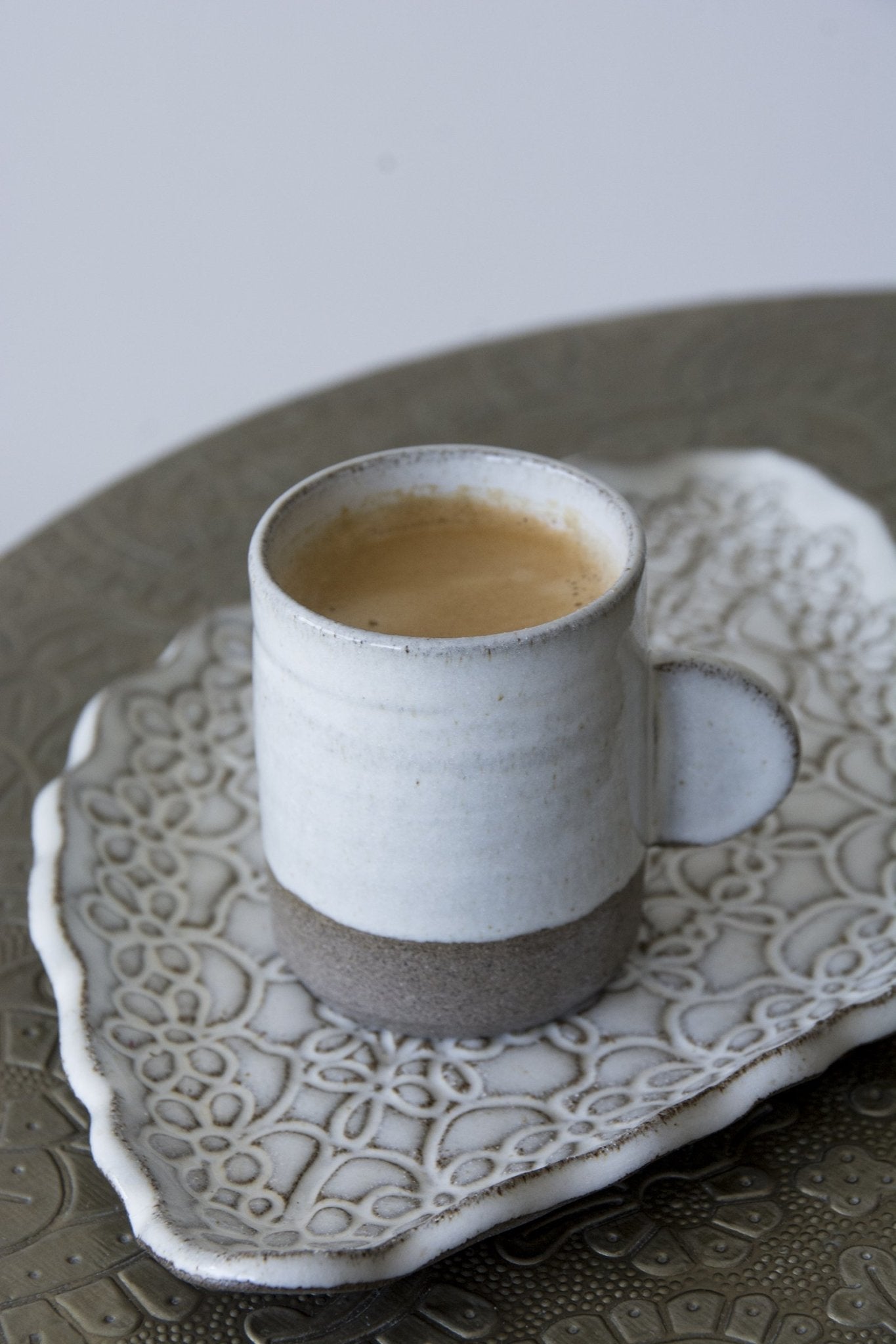 Modern Espresso Coffee Cup 70 ml / 2.3 oz - RAMIREZ ZANOTTY- cup