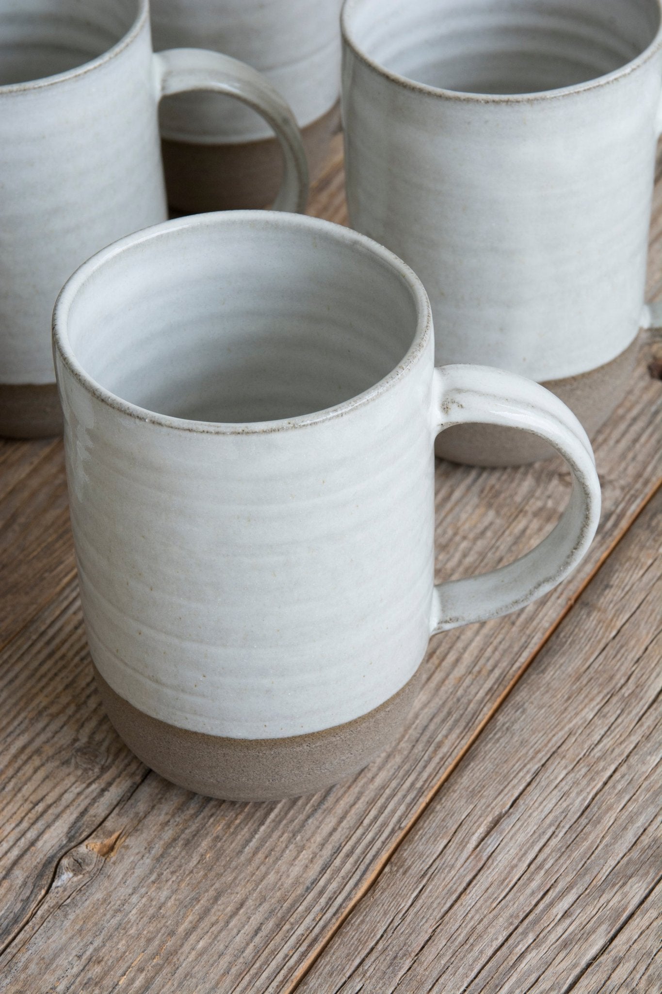 Oversized 17oz Rustic Pottery Mug - RAMIREZ ZANOTTY- Mug