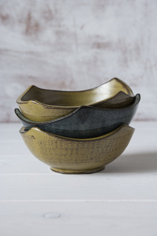 Set of 3 Shaped Versatile Mini Bowls - RAMIREZ ZANOTTY- Bowl