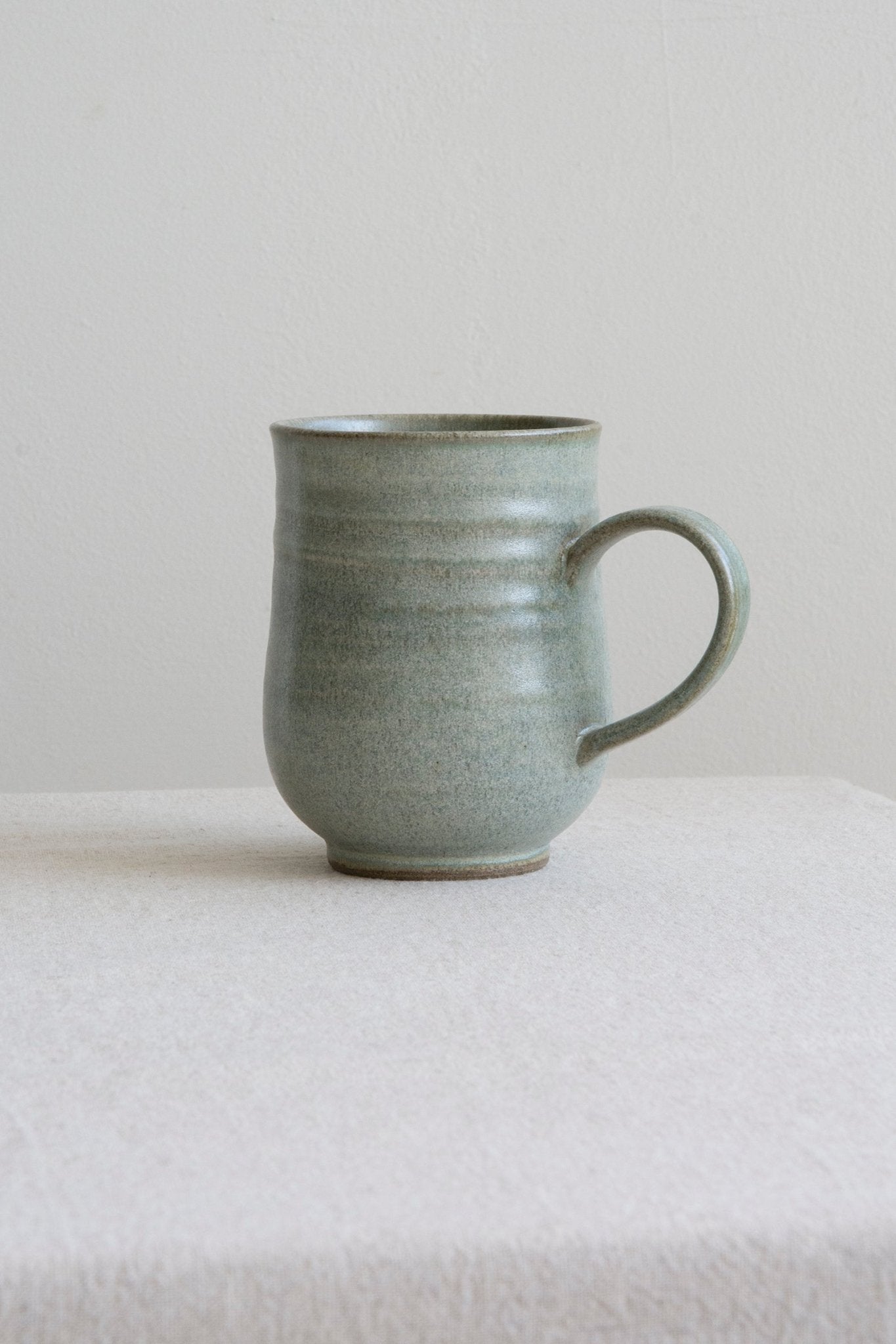 Slate Blue Pottery Coffee Mug, 14 fl oz - RAMIREZ ZANOTTY- Mug