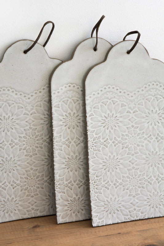 White Cearamic Butter Board - RAMIREZ ZANOTTY- butter board