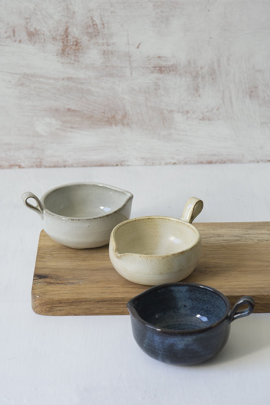 White Pottery Tea Bag Holder - RAMIREZ ZANOTTY - Bowl