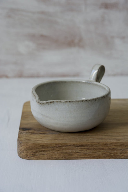 White Pottery Tea Bag Holder - RAMIREZ ZANOTTY - Bowl