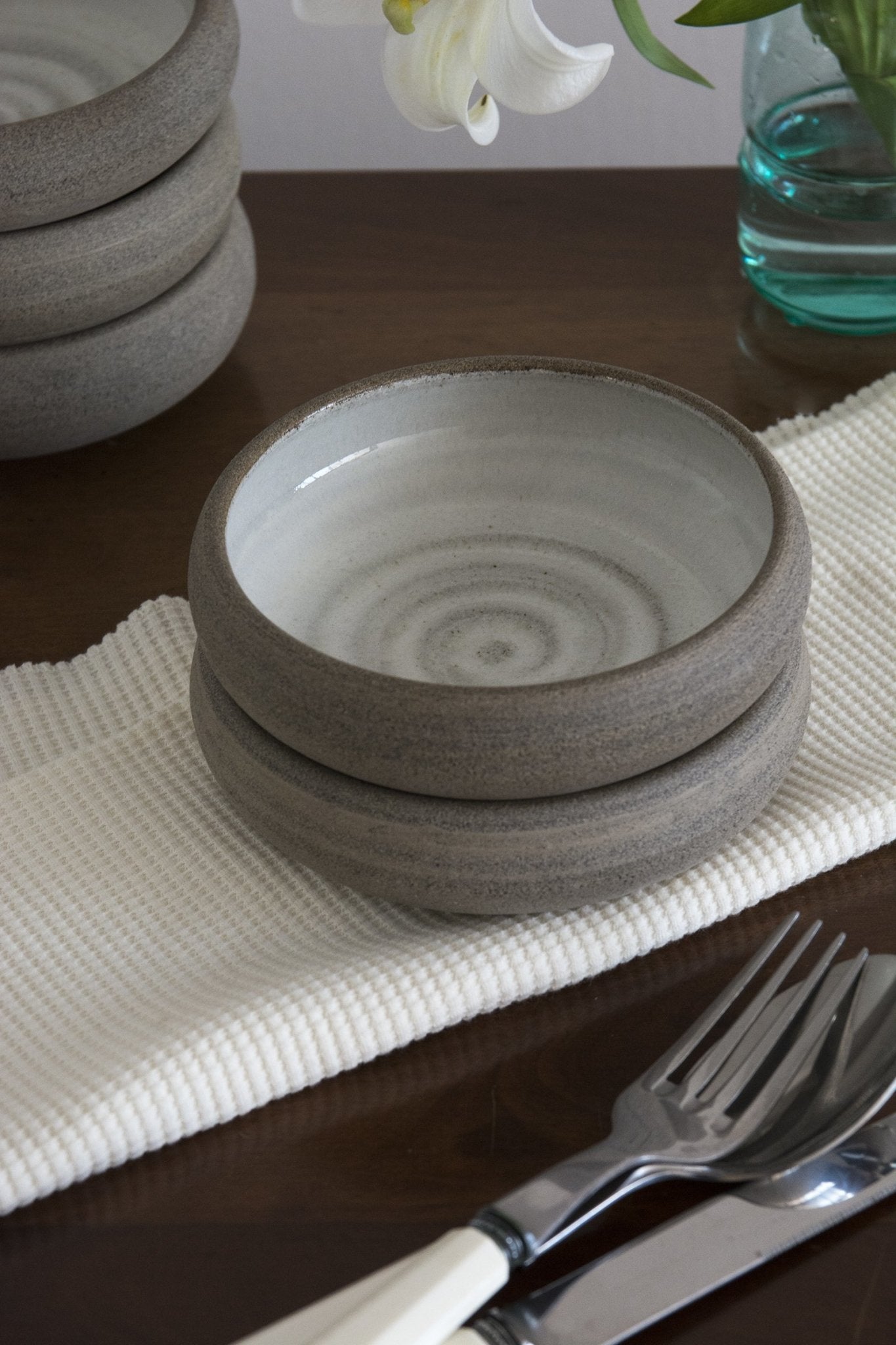 White Tapas Serving Dish - RAMIREZ ZANOTTY- Bowls